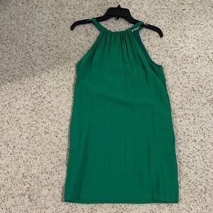 Banana Republic Green Halter Dress